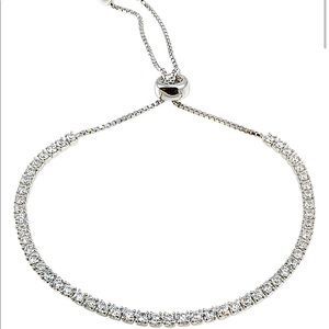 Giani Bernini Sterling Silver Cubic zirconia Bolo Bracelet